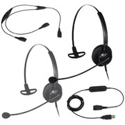 Zestaw szkoleniowy do komputera USB-A z słuchawkami na jedno ucho Platora