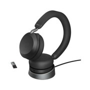 Jabra Evolve2 75 duo MS ze stojakiem bezprzewodowa słuchawka ANC / Bluetooth USB Jabra