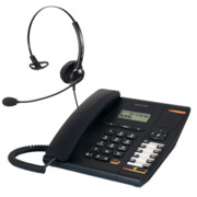 Telefon z słuchawką call center Alcatel Temporis 580 + Platora Basic-M Alcatel