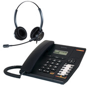 Telefon z słuchawką call center Alcatel Temporis 580 + Platora Premium-D Alcatel