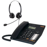 Telefon z słuchawką call center Alcatel Temporis 580 + Platora Basic-D Alcatel