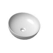 Umywalka ceramiczna DREAM 400 O Slim nalbatowa, biała [PRODUKT NOWY] RAVAK