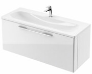 Szafka łazienkowa pod umywalkę SD 800 RING jednoszufladowa, biała [PRODUKT KLASA III] RAVAK