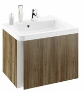 Szafka łazienkowa, narożna pod umywalkę SD 10° 650 Prawa, otwierana, ciemny orzech [PRODUKT NOWY] RAVAK