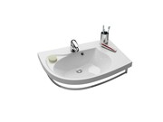 Umywalka Rosa Comfort P Biala z otworami (produkt poekspozycyjny) RAVAK