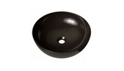 Umywalka ceramiczna Uni 400 B nablatowa, czarny połysk [PRODUKT NOWY] RAVAK