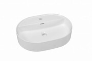 Umywalka ceramiczna CERAMIC O Slim 550 z półką, nablatowa, biała [PRODUKT NOWY] RAVAK