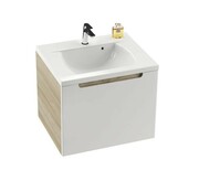Szafka CLASSIC 600 SD biała/latte [PRODUKT KLASA II] RAVAK