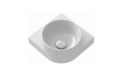 Umywalka ceramiczna YARD 280 C bez otworu, do montażu na konsoli lub blacie, biała [PRODUKT NOWY] RAVAK