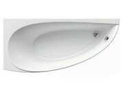 Wanna narożna AVOCADO 160x75 Lewa, akrylowa, biała [PRODUKT KLASA II] RAVAK