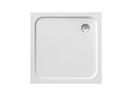 Brodzik prysznicowy PERSEUS PRO-90 CHROME konglomerat, biały [PRODUKT KLASA II] RAVAK