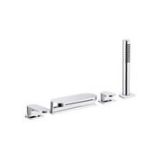 Bateria wannowa wodospad, czterootworowa CHROME CR 025.00 chrom [PRODUKT NOWY] RAVAK