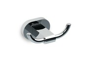 Podwójny wieszak na ręcznik CHROME CR 100.00 wiszący, chrom [PRODUKT KLASA II] RAVAK