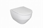Miska WC wisząca bezkołnierzowa Zante RimOff + twarda deska wolnoopadająca [PRODUKT NOWY] RAVAK