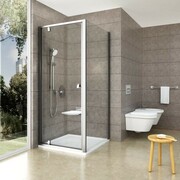 Ścianka stała. PPS-80 czarna, szkło Transparent (produkt poekspozycyjny)