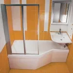 Parawan nawannowy VS2 150 BE HAPPY satyna, styren Rain [PRODUKT KLASA II] RAVAK