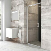 Drzwi prysznicowe BLDZ2-90 bright alu+Transparent 1728 (produkt poekspozycyjny) RAVAK