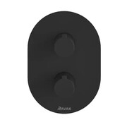 Bateria podtynkowa Chrome CR 063.20 termostatyczna czarna z przełącznikiem [PRODUKT NOWY] RAVAK