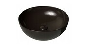 Umywalka ceramiczna Uni 400 B nablatowa czarna + korek [PRODUKT NOWY] RAVAK