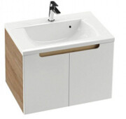 Szafka łazienkowa pod blat SDD CLASSIC 600 otwierana, biała/cappuccino [PRODUKT NOWY] RAVAK
