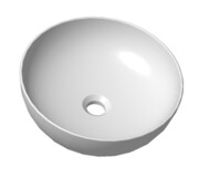 Umywalka ceramiczna UNI 400 B Slim biała [PRODUKT KLASA II] RAVAK