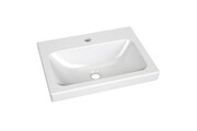 Umywalka ceramiczna meblowa VEO 49 biała, wpuszczana w blat [PRODUKT NOWY] RAVAK