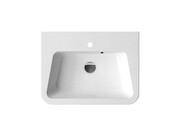 Umywalka konglomeratowa 10° 550 biała z otworami [PRODUKT NOWY] RAVAK