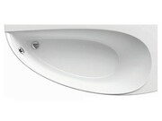 Wanna narożna AVOCADO 160x75 Prawa, akrylowa, biała [PRODUKT KLASA II] RAVAK