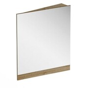 Lustro łazienkowe narożne 10° 550 Prawe, ciemny orzech [PRODUKT NOWY] RAVAK
