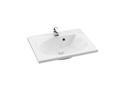 Umywalka konglomeratowa ROSA 760 biała z otworami [PRODUKT NOWY] RAVAK