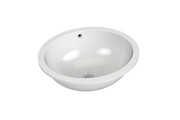 Umywalka ceramiczna DAMI 495 podblatowa, biała RAVAK