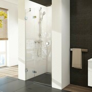 Drzwi prysznicowe BSD2-80 B-L chrom, szkło Transparent produkt poekspozycyjny