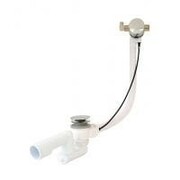 Syfon wannowy z napełnianiem przelewem 570 mm – chrom [PRODUKT KLASA II] RAVAK