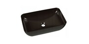 Umywalka ceramiczna Uni 500 R nablatowa, czarny połysk [PRODUKT NOWY] RAVAK