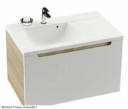 Szafka pod umywalkę SD 800 Prawa Classic biała/latte [PRODUKT NOWY] RAVAK