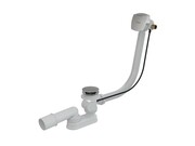 Syfon wannowy z napełnianiem przelewem II 570 mm – chrom [PRODUKT KLASA II] RAVAK