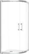 Kabina prysznicowa półokrągła XP1CP4-90 R 550 bright alu, szkło Transparent [PRODUKT NOWY] RAVAK
