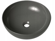 Umywalka nablatowa Uni 400 B szary połysk [PRODUKT NOWY] RAVAK