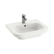 Umywalka ceramiczna Chrome 650 wisząca, meblowa, biała [PRODUKT NOWY] RAVAK