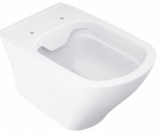 Miska WC wisząca bezkołnierzowa CLASSIC RimOff bez deski, biała [PRODUKT KLASA II] RAVAK