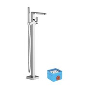 Bateria wannowa, stojąca, podłogowa CHROME CR 080.00 chrom [PRODUKT NOWY] RAVAK