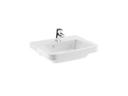 Umywalka konglomeratowa 10° 650 biała z otworami [PRODUKT NOWY] RAVAK