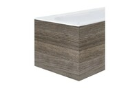 Panel boczny MDF do wanny 80 Lewy, orzech [PRODUKT NOWY] RAVAK