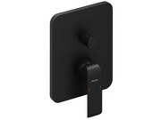 Bateria podtynkowa FLAT FL 065.20 z przełącznikiem do R-BOX, czarna [PRODUKT KLASA II]