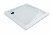 Brodzik akrylowy kwadratowy ANGELA LA 80x80, biały [PRODUKT NOWY] RAVAK