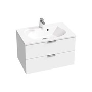 Szafka podumywalkowa z dwiema szufladami SD 760 ROSA II biała/biała [PRODUKT NOWY] RAVAK