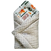 Rożek niemowlęcy minky liski