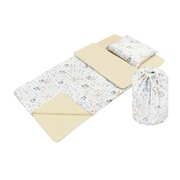 Śpiwór dla dzieci do spania Sówki - Beż Bawełna