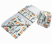 Śpiwór dla dzieci do spania Liski - Minky /Bawełna