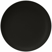Talerz deserowy Allier, czarny, 20 x 2,5 cm, kamionka 704296